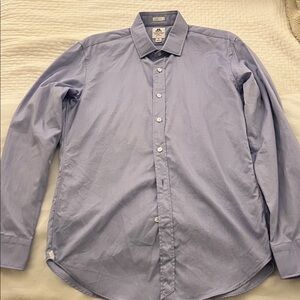 J. Crew Men's Sky Blue Casual Button Down Shirt